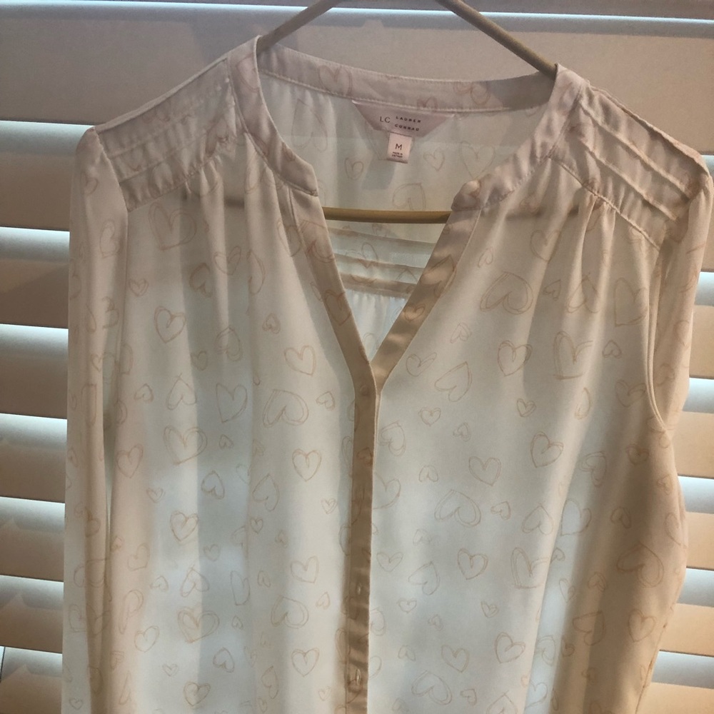 High low button down